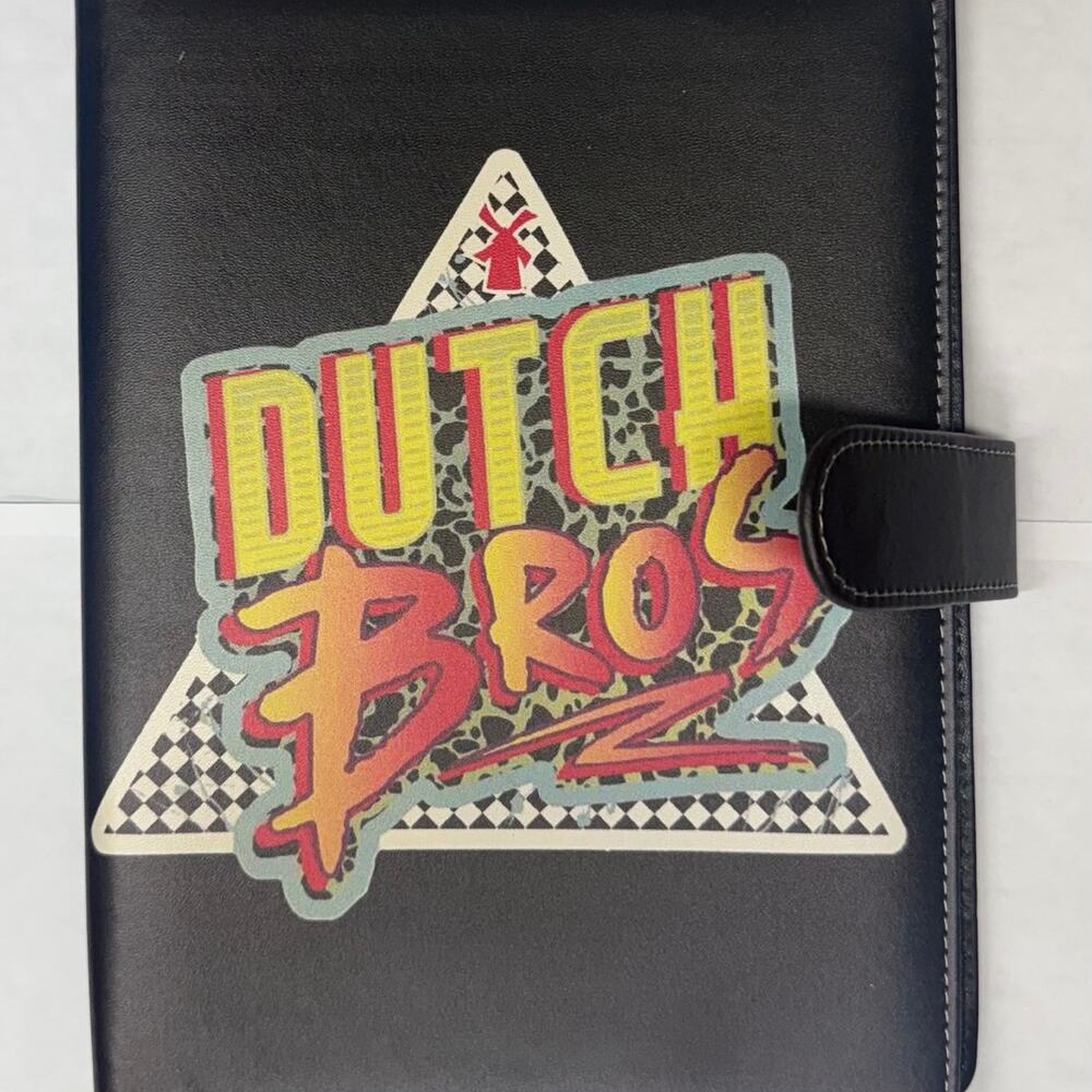 Dutch Bros Coffee A5 Binder with paper